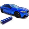 imageRockRose Mirror Brushed Chrome Vinyl Wrap AntiWrinkle Air Release Automotive Bubble Wrap Self Adhesive Car Vinyl Stickers DIY Decal 5FT x 60FT BlackBlue