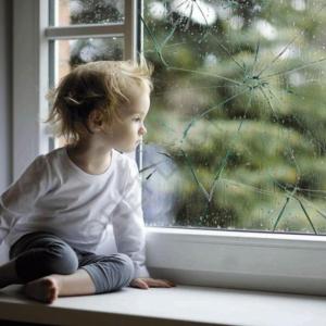 imageUV 99 Security and Safety 4 Mil Clear Window Film Shatterproof Anti Shatter Tempered Glass Film for Home and Office Windows Clear 24 in x 15 FTClear