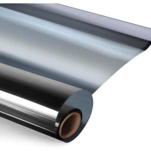imageOneWay Mirror Silver Window Tint Film  Privacy amp Heat Control