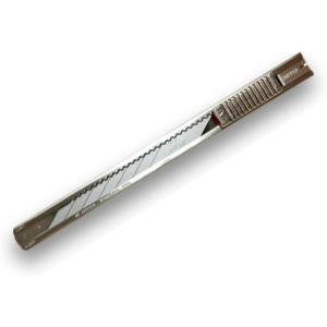 imageRockRose 9mm Stainless Steel Utility Knife  Premium Precision Crafting Tool with Retractable Design and SnapOff Blade  2 Units NT Pro Red Dot Knife