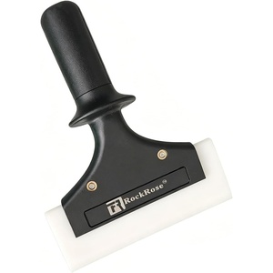 image:imageRockRose Squeegee Premium 8 Inch Extended Squeegee Handle for Architecture Window Tools  Long Reach Window Tint Squeegee for Flat Glass67 Reinforced Plastic Handle