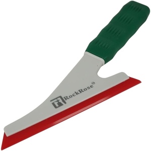 image:imageRockRose Squeegee Premium 8 Inch Extended Squeegee Handle for Architecture Window Tools  Long Reach Window Tint Squeegee for Flat GlassDoctor Stroke  Red