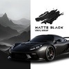 image:imageRockRose 2026 Ultra Gloss Black Vinyl Wrap for Cars 2 in x 30FT  Chrome Delete Car Wrap Vinyl Roll AntiWrinkle amp Air Release Durable Piano Black Gloss Finish for Exterior amp InteriorMatte Black