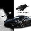image:imageRockRose 2026 Ultra Gloss Black Vinyl Wrap for Cars 2 in x 30FT  Chrome Delete Car Wrap Vinyl Roll AntiWrinkle amp Air Release Durable Piano Black Gloss Finish for Exterior amp InteriorGloss Black