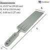 image:imageRockRose Standard Tail Fin Precision Squeegee  Engineered for Flawless Application in Automotive Tinting and Detailing Projects 1Scrubber