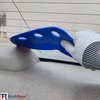 image:imageRockRose Standard Tail Fin Precision Squeegee  Engineered for Flawless Application in Automotive Tinting and Detailing Projects 1Tail Fin Blue