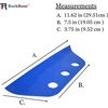 image:imageRockRose Standard Tail Fin Precision Squeegee  Engineered for Flawless Application in Automotive Tinting and Detailing Projects 1Tail Fin Blue