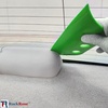 image:imageRockRose Standard Tail Fin Precision Squeegee  Engineered for Flawless Application in Automotive Tinting and Detailing Projects 1Tail Fin Green